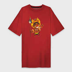 Женская футболка-платье Вождь краснокожих