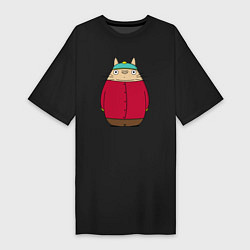 Женская футболка-платье Totoro Cartman