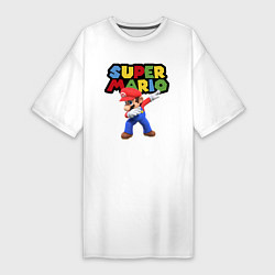 Женская футболка-платье Super Mario Dab