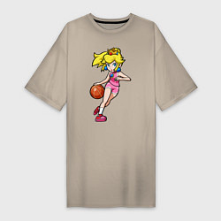 Женская футболка-платье Peach Basketball