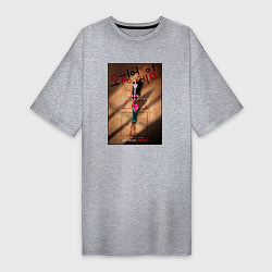 Женская футболка-платье Игра в кальмара: Постер