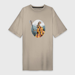 Женская футболка-платье Страж леса