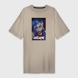 Женская футболка-платье Arcane Jinx