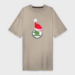 Женская футболка-платье Skoda Merry Christmas