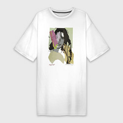 Женская футболка-платье Andy Warhol - Mick Jagger sketch