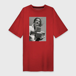 Женская футболка-платье Salvador Dali & cross