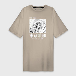 Женская футболка-платье Токийский Гуль Джузо