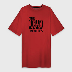 Женская футболка-платье The Beatles БИТЛЗ