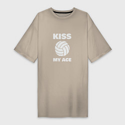 Женская футболка-платье Kiss - My Ace