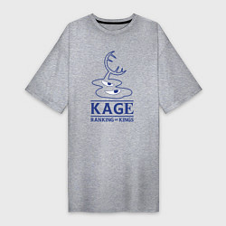 Женская футболка-платье Каге