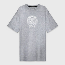 Женская футболка-платье Wolves of Ragnarok