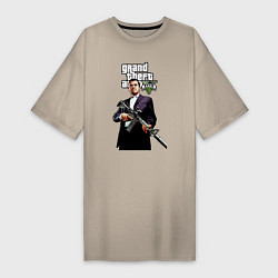 Женская футболка-платье GTA 5 Mafia