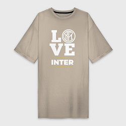 Женская футболка-платье Inter Love Classic