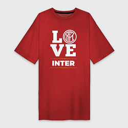 Женская футболка-платье Inter Love Classic