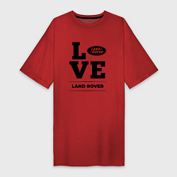 Женская футболка-платье Land Rover Love Classic