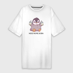 Женская футболка-платье Boba pengu