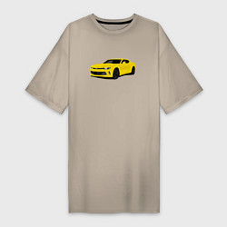 Женская футболка-платье Chevrolet Camaro American Car