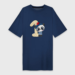 Женская футболка-платье Baby Panda