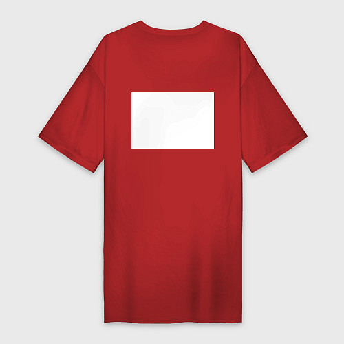 Женская футболка-платье Chester from LP / Красный – фото 2