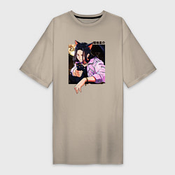 Женская футболка-платье Токийские мстители Баджи