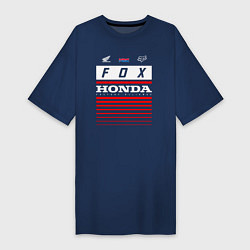 Женская футболка-платье Honda racing