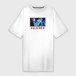 Женская футболка-платье Kaiju eyes - Kaijuu 8 gou