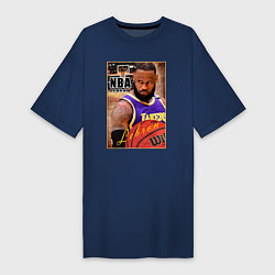 Женская футболка-платье NBA легенды Леброн Джеймс