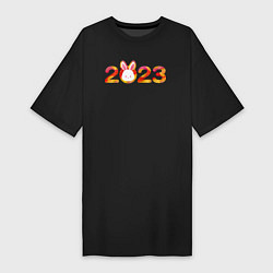 Женская футболка-платье Новый год 2023