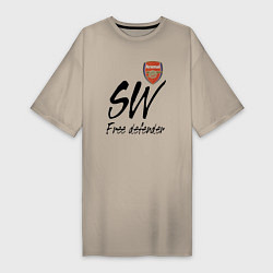 Женская футболка-платье Arsenal - sweeper - England - London