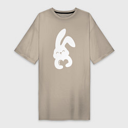 Женская футболка-платье Lovely bunny