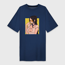 Женская футболка-платье Нико Робин - One Piece