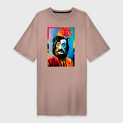 Женская футболка-платье Salvador Dali: Self Portrait