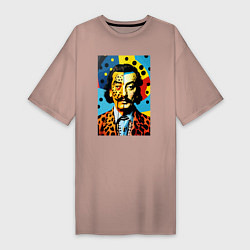 Женская футболка-платье Salvador Dali : Pop Art