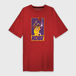 Женская футболка-платье Kobe game