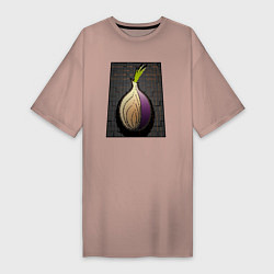 Женская футболка-платье Tor cubed