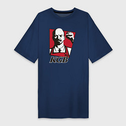 Женская футболка-платье KGB Lenin