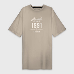 Женская футболка-платье 1991 ограниченный выпуск