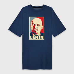 Женская футболка-платье Lenin