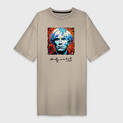 Женская футболка-платье Andy Warhol - celebrity