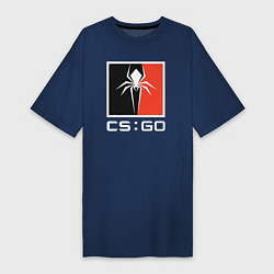 Женская футболка-платье CS spider