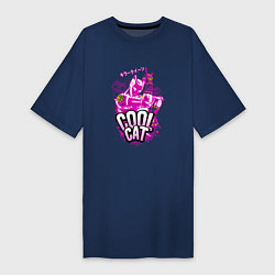 Женская футболка-платье Cool cat- Killer queen- Jo jo