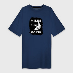 Женская футболка-платье Tribute to Miles Davis