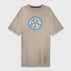 Женская футболка-платье Leicester city fc