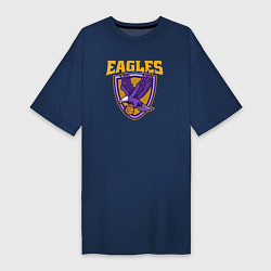 Женская футболка-платье Eagles basketball