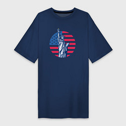 Женская футболка-платье Statue of Liberty