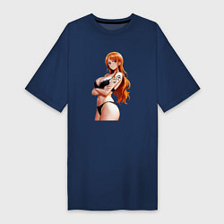 Женская футболка-платье Нами в белье - One Piece