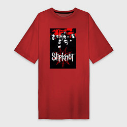 Женская футболка-платье Slipknot - all