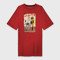 Женская футболка-платье Fallout - atom bomb cola