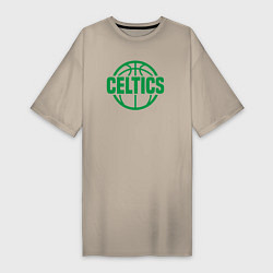 Женская футболка-платье Celtics ball