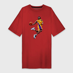 Женская футболка-платье Kobe Bryant dunk